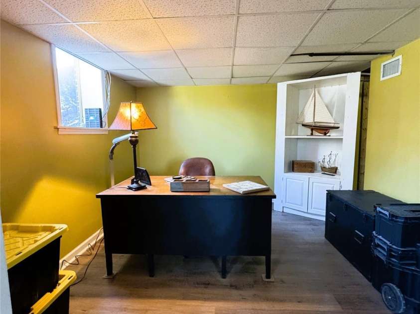 510 Collett Street, Morganton, NC 28655.  MLS# CAR4193450, YatesRealty ID 5650. Spare room. New paint and LVP flooring