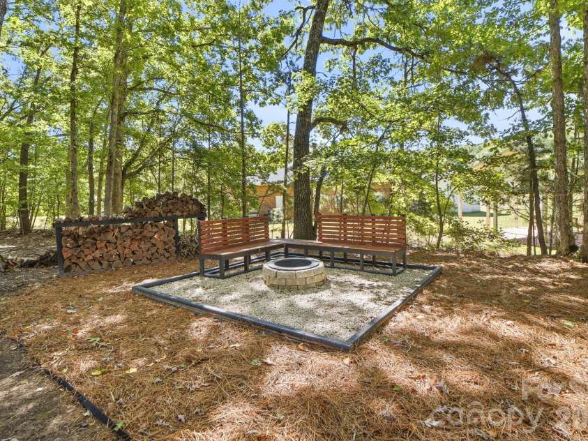 410 Shiloh Unity Road, Lancaster, SC 29720.  MLS# CAR4433993, YatesRealty ID 56502. Fire Pit Area