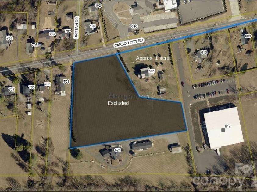 615 Carbon City Road, Morganton, NC 28655.  MLS# CAR4342156, YatesRealty ID 5653. 