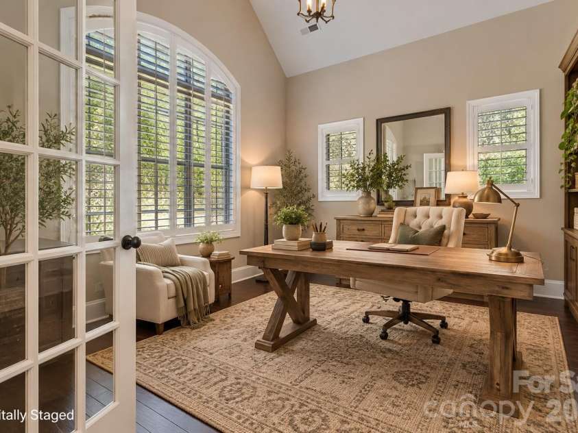 287 Walking Horse Trail, Davidson, NC 28036.  MLS# CAR4432331, YatesRealty ID 56535. Home Office Digitally Staged