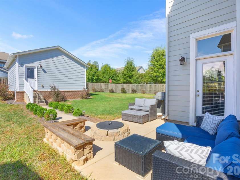 1557 Cedar Park Drive, Pineville, NC 28134.  MLS# CAR4432932, YatesRealty ID 56547. Fully Fenced Backyard and Patio Space