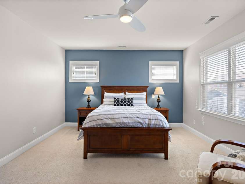 1557 Cedar Park Drive, Pineville, NC 28134.  MLS# CAR4432932, YatesRealty ID 56547. Large Primary Bedroom