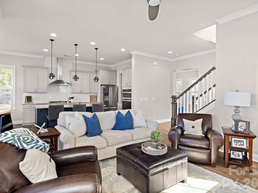 1557 Cedar Park Drive, Pineville, NC 28134.  MLS# CAR4432932, YatesRealty ID 56547. Light-filled Open Concept Living Space