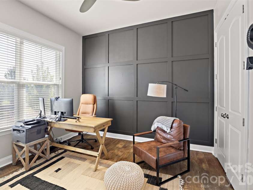 1557 Cedar Park Drive, Pineville, NC 28134.  MLS# CAR4432932, YatesRealty ID 56547. Office / Bedroom With En-suite Bath