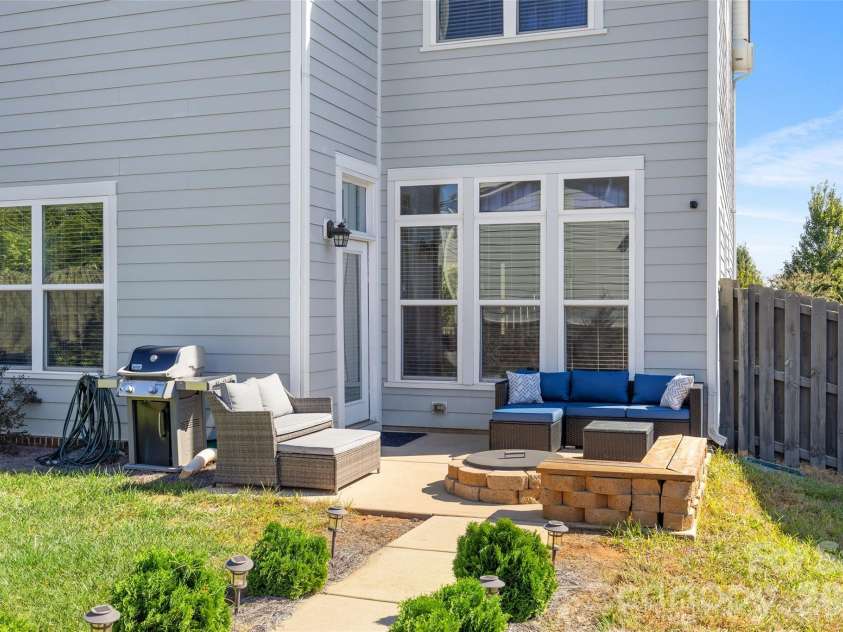 1557 Cedar Park Drive, Pineville, NC 28134.  MLS# CAR4432932, YatesRealty ID 56547. Outdoor Patio
