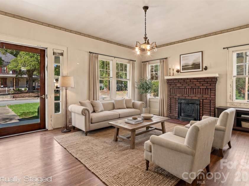 701 Hayne Street, Monroe, NC 28112.  MLS# CAR4431991, YatesRealty ID 56567. Virtually staged