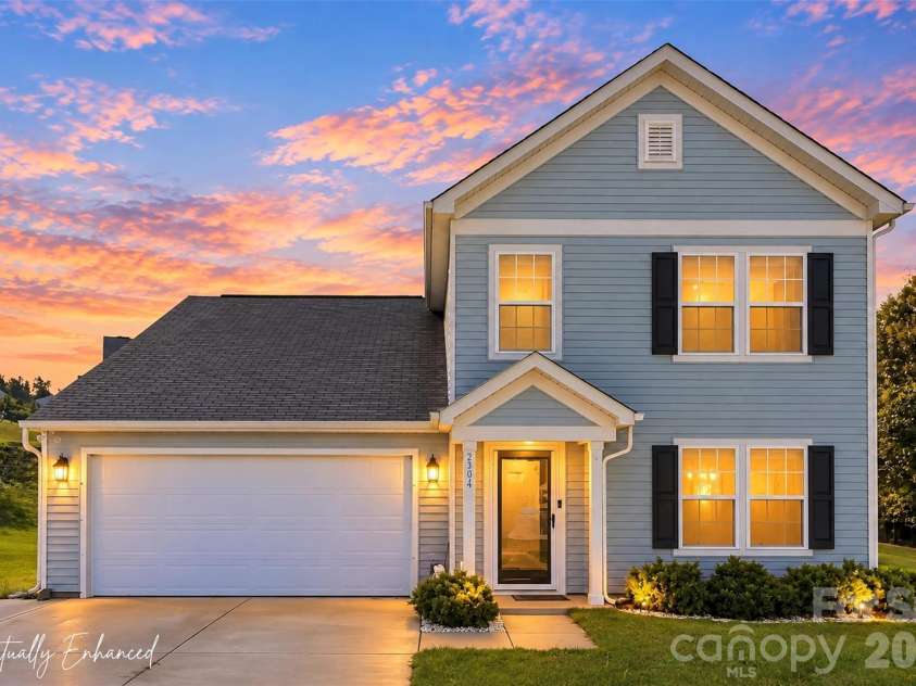 2304 Amesbury Court, Albemarle, NC 28001.  MLS# CAR4434683, YatesRealty ID 56607. Blue Beauty!