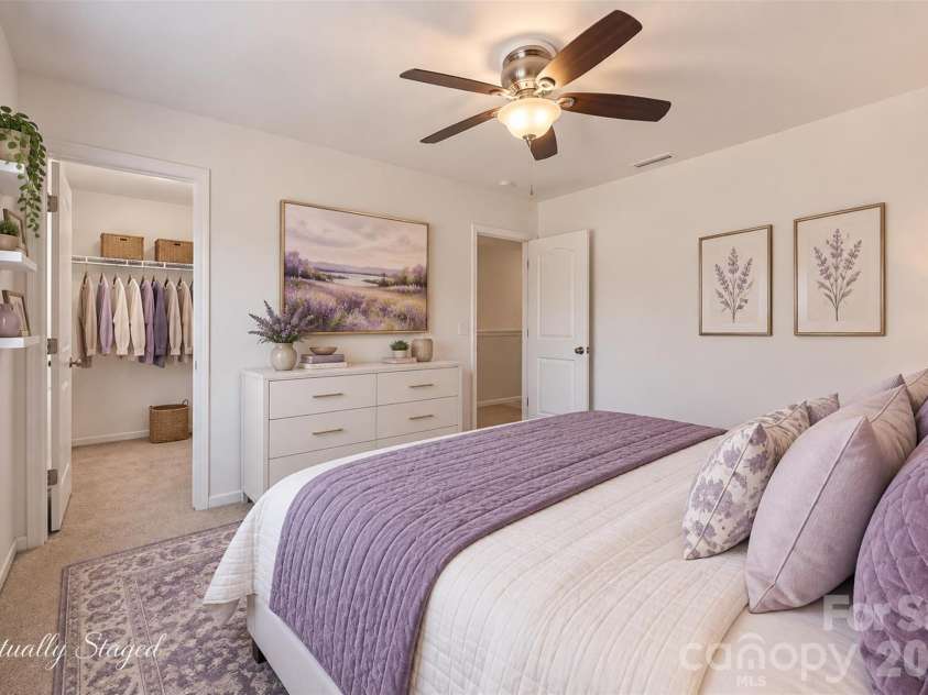 2304 Amesbury Court, Albemarle, NC 28001.  MLS# CAR4434683, YatesRealty ID 56607. Virtually Staged - Bedroom 2