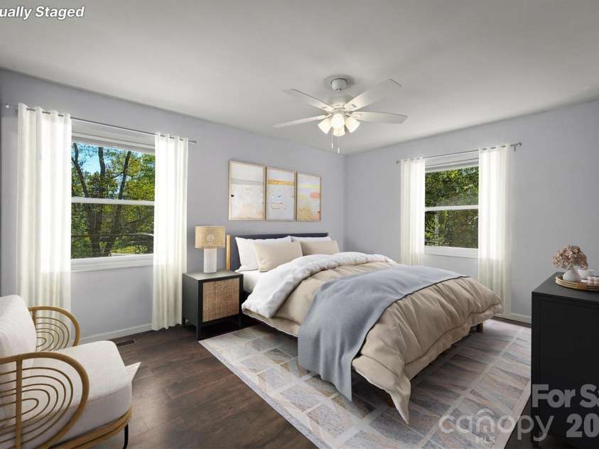 108 Inglewood Drive, Morganton, NC 28655.  MLS# CAR4434450, YatesRealty ID 56618. Primary Suite, Virtually Staged