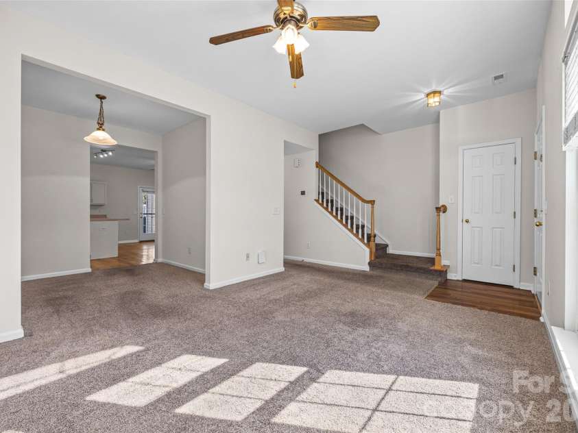 849 Dillard Road, Rock Hill, SC 29730.  MLS# CAR4434689, YatesRealty ID 56619. Living room