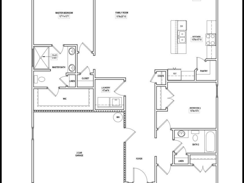 Lot 1 Dunns Mountain Road, Salisbury, NC 28146.  MLS# CAR4429456, YatesRealty ID 56623. Brookdale Floor Plan