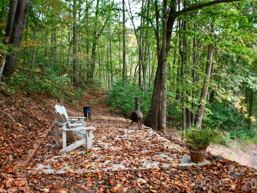177 Natural Trail, Sylva, NC 28779.  MLS# CAR4434524, YatesRealty ID 56632. Sitting area (concrete pad)