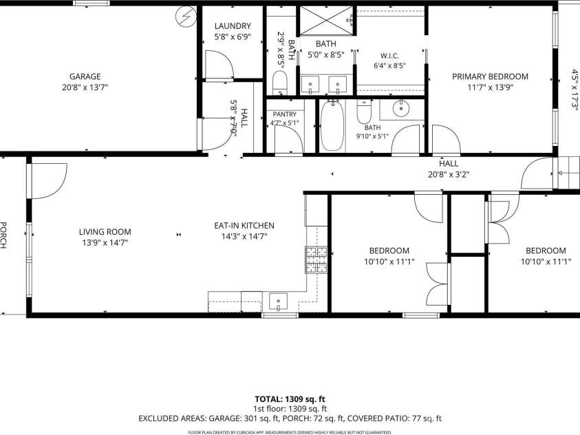 391 Brief Avenue, Concord, NC 28025.  MLS# CAR4434848, YatesRealty ID 56635. 