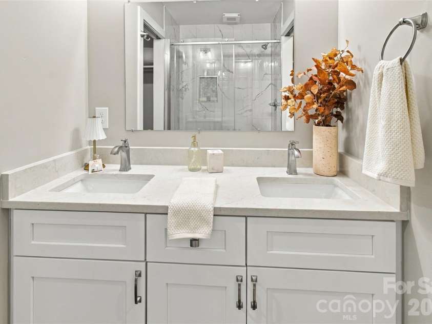 391 Brief Avenue, Concord, NC 28025.  MLS# CAR4434848, YatesRealty ID 56635. Main suite Vanity area