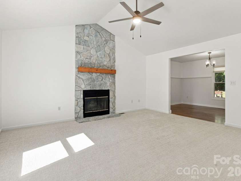 1270 Berra Place, Hickory, NC 28602.  MLS# CAR4433437, YatesRealty ID 56636. Living room alternate view
