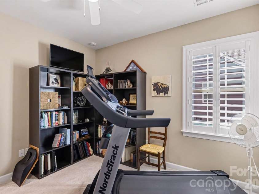 1567 Tranquility Boulevard, Lancaster, SC 29720.  MLS# CAR4433825, YatesRealty ID 56650. Bedroom 3 is currently used as workout room... it might also make a great hobby or game room.
