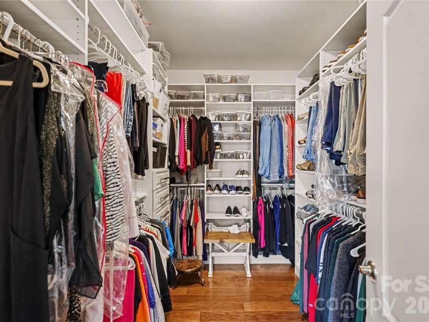 1567 Tranquility Boulevard, Lancaster, SC 29720.  MLS# CAR4433825, YatesRealty ID 56650. Custom walk-in closet in primary bedroom