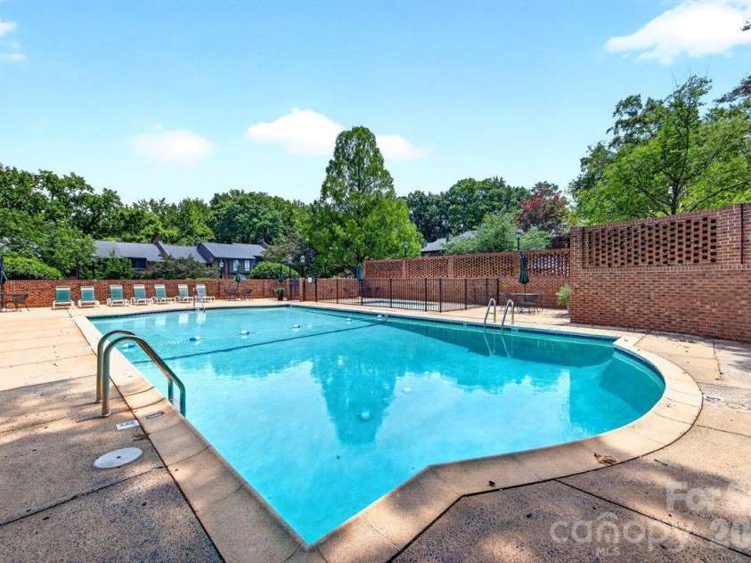 5807 Sharon Road, Charlotte, NC 28210.  MLS# CAR4434151, YatesRealty ID 56666. Pool