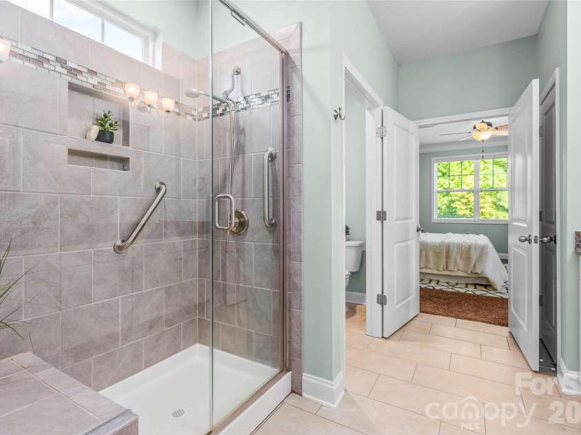4300 Legacy Drive, Denver, NC 28037.  MLS# CAR4432619, YatesRealty ID 56669. Primary ensuite bath with large shower