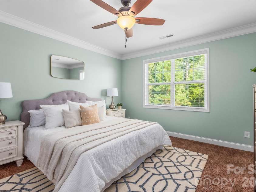 4300 Legacy Drive, Denver, NC 28037.  MLS# CAR4432619, YatesRealty ID 56669. Primary Suite overlooking backyard