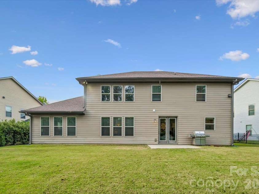 1219 Arges River Drive, Fort Mill, SC 29715.  MLS# CAR4432365, YatesRealty ID 56676. Back of Home
