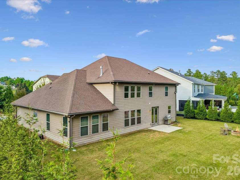 1219 Arges River Drive, Fort Mill, SC 29715.  MLS# CAR4432365, YatesRealty ID 56676. Back of Home