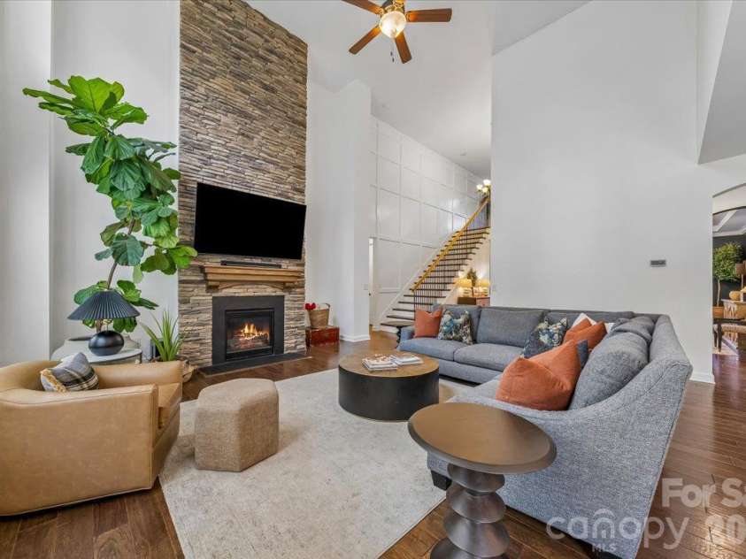 1219 Arges River Drive, Fort Mill, SC 29715.  MLS# CAR4432365, YatesRealty ID 56676. Living Room