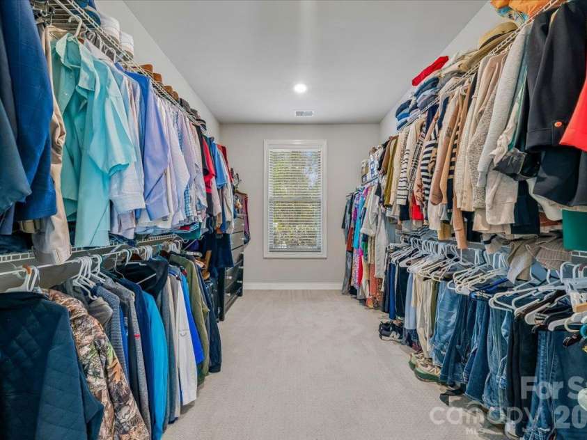 1219 Arges River Drive, Fort Mill, SC 29715.  MLS# CAR4432365, YatesRealty ID 56676. Primary Closet