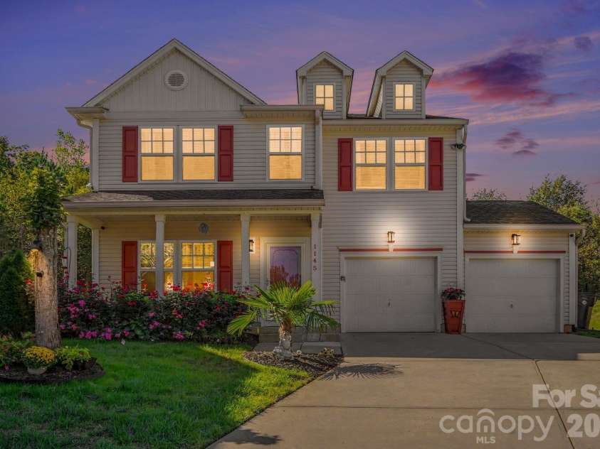 1145 Manston Place, Concord, NC 28025.  MLS# CAR4431164, YatesRealty ID 56678. 