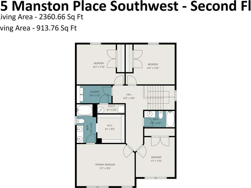 1145 Manston Place, Concord, NC 28025.  MLS# CAR4431164, YatesRealty ID 56678. 