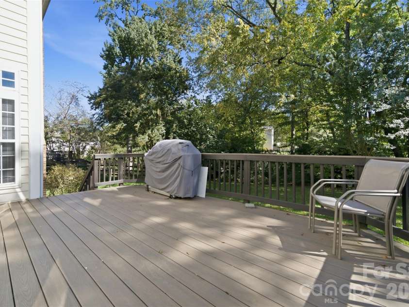 6211 Chavel Lane, Charlotte, NC 28269.  MLS# CAR4430690, YatesRealty ID 56704. Composite deck