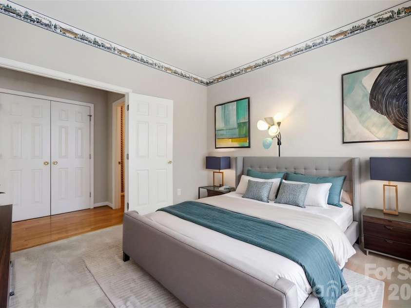 6211 Chavel Lane, Charlotte, NC 28269.  MLS# CAR4430690, YatesRealty ID 56704. Virtually staged office/5th bedroom on 1st floor