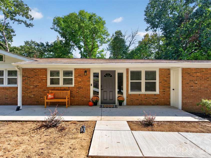 4501 Flowes Store Road, Concord, NC 28025.  MLS# CAR4429896, YatesRealty ID 56705. Front Door