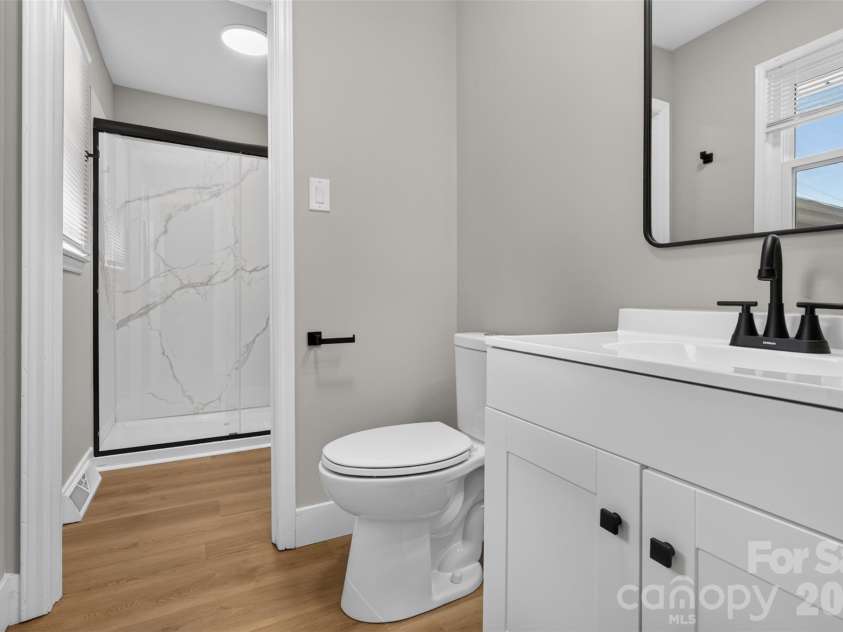 4501 Flowes Store Road, Concord, NC 28025.  MLS# CAR4429896, YatesRealty ID 56705. Master Bathroom