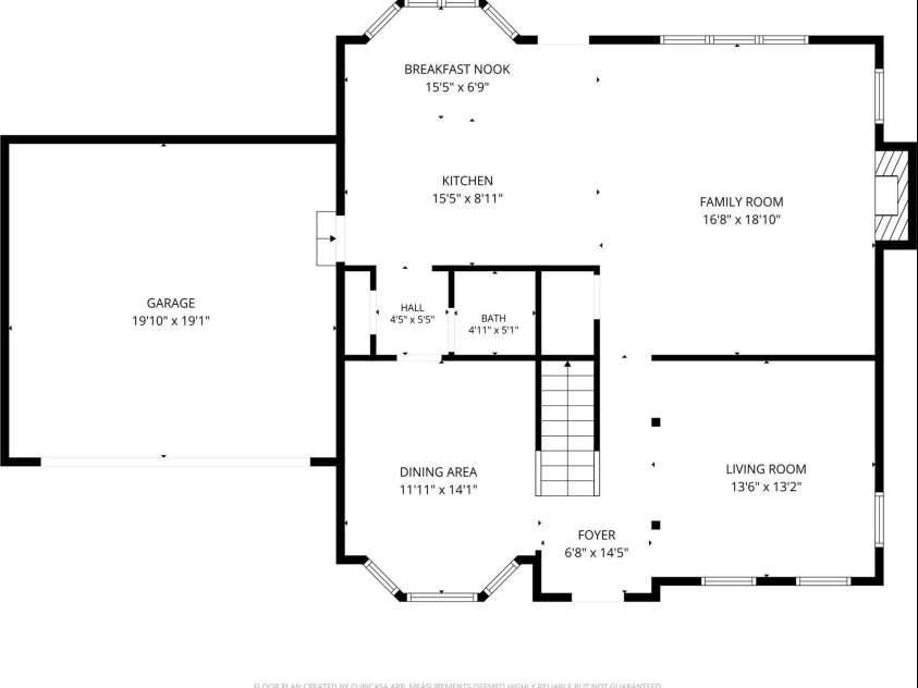 410 Whitefriars Lane, Matthews, NC 28105.  MLS# CAR4407390, YatesRealty ID 56711. First Floor Floor Plan410 Whitefriars LaneMatthews, NC 28105