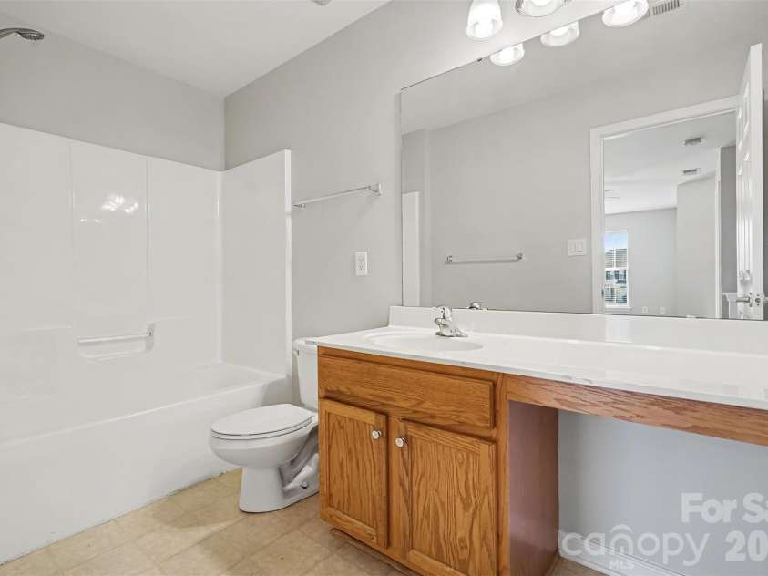 4083 Holly Villa Circle, Indian Trail, NC 28079.  MLS# CAR4434442, YatesRealty ID 56712. Secondary Bathroom