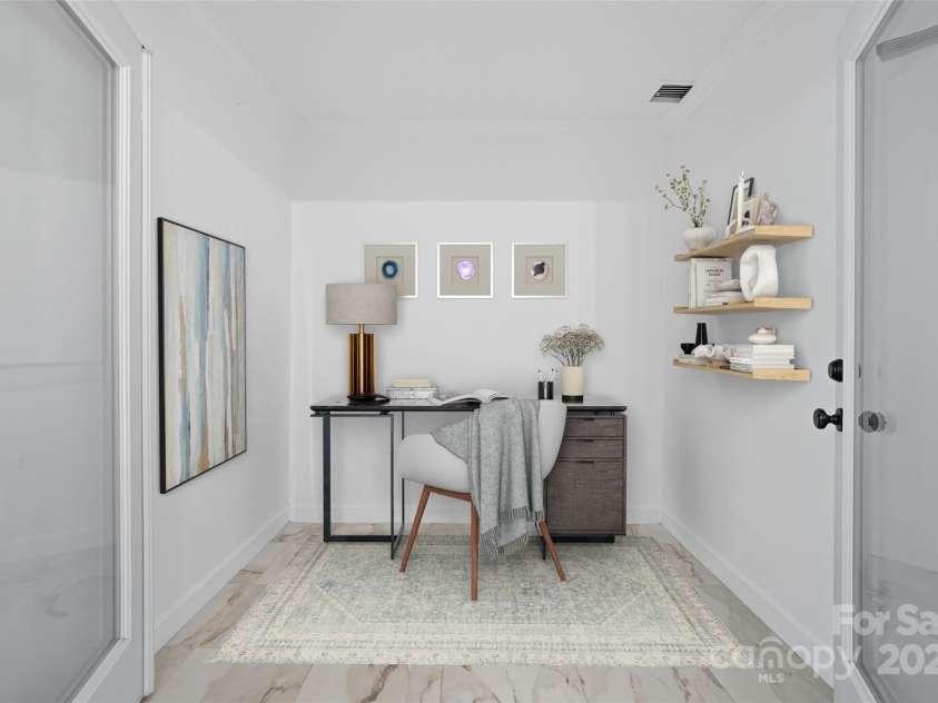 4816 Spring Lake Drive, Charlotte, NC 28212.  MLS# CAR4305828, YatesRealty ID 5672. Office virtually staged