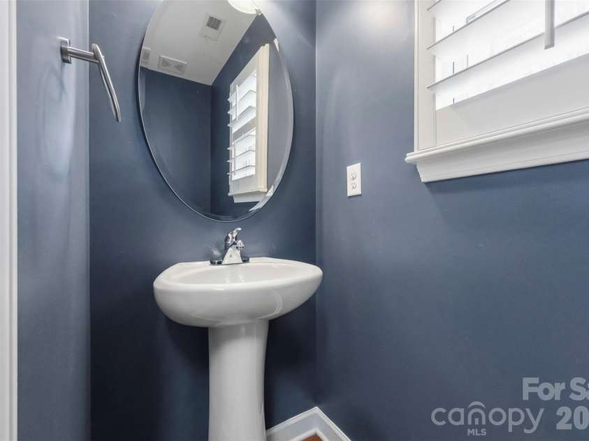 108 Moores Branch Road, Mount Holly, NC 28120.  MLS# CAR4434163, YatesRealty ID 56725. Half bath downstairs