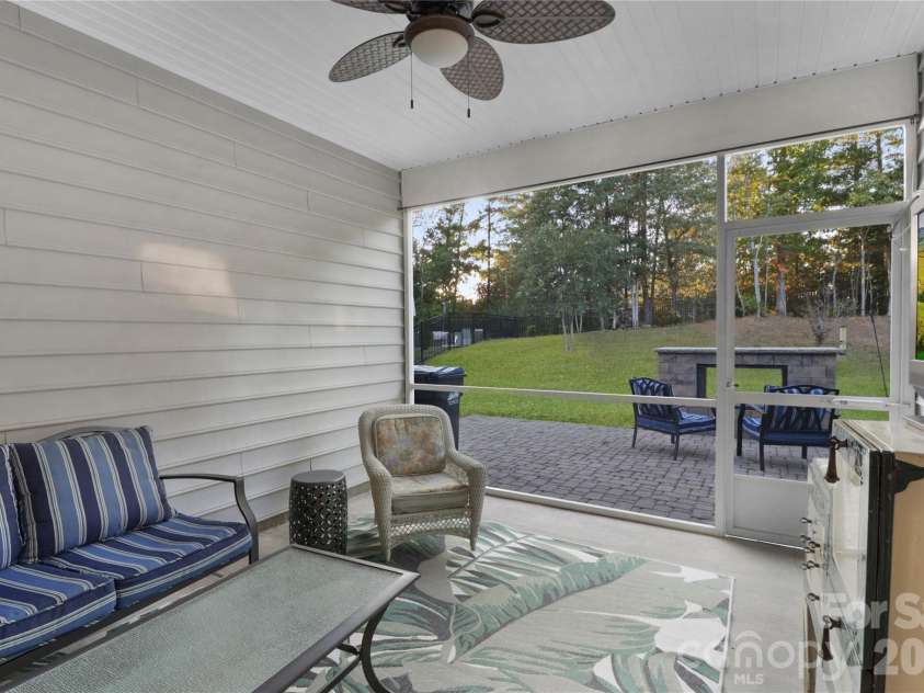1929 Napa Valley Drive, Waxhaw, NC 28173.  MLS# CAR4434691, YatesRealty ID 56729. Screened In Patio