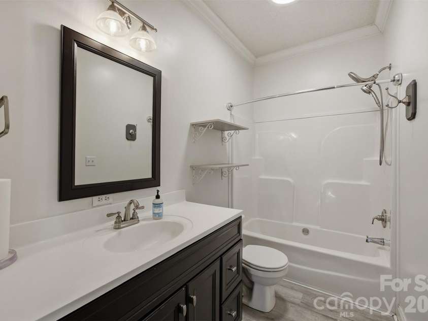 3053 Dalton Drive, Morganton, NC 28655.  MLS# CAR4358592, YatesRealty ID 5673. Hall Bathroom