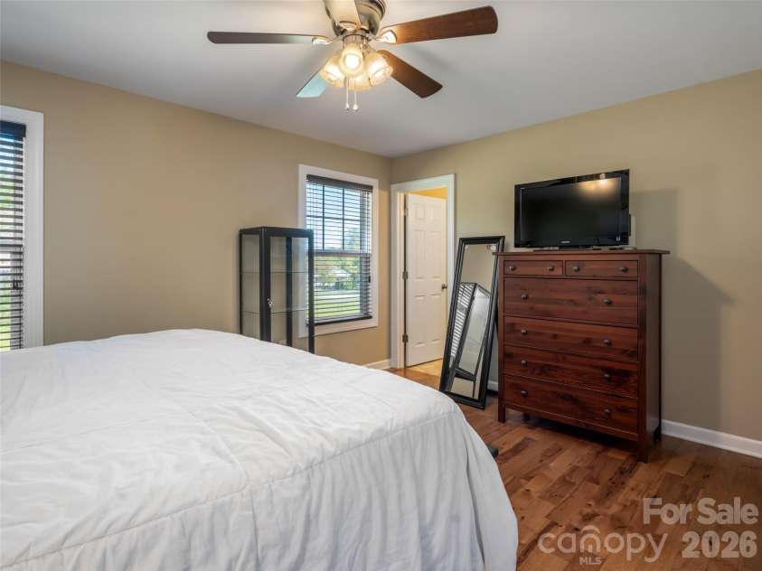 33 Sherman Meadows Drive, East Flat Rock, NC 28726.  MLS# CAR4423057, YatesRealty ID 56736. Primary Bedroom