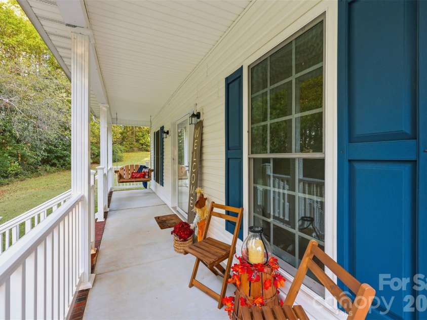 151 Robertson Drive, Taylorsville, NC 28681.  MLS# CAR4433721, YatesRealty ID 56738. Covered front porch