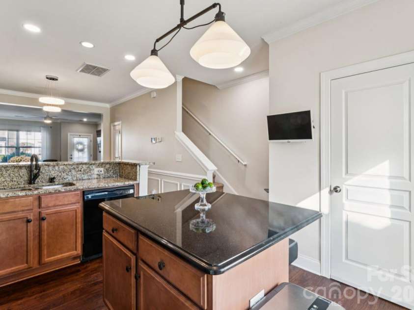248 Halton Crossing Drive, Concord, NC 28027.  MLS# CAR4434667, YatesRealty ID 56772. Kitchen to Upstairs