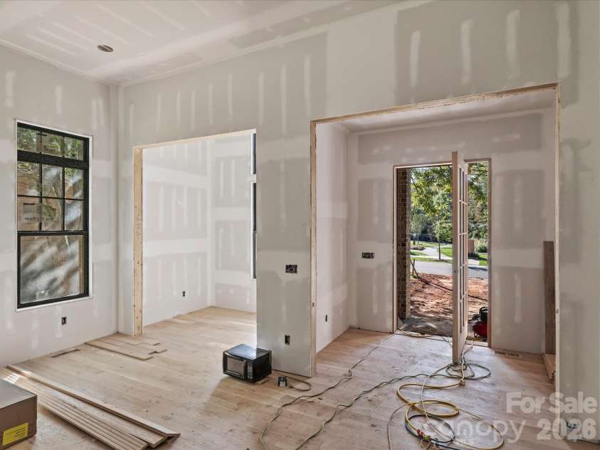 6509 Hazelton Drive, Charlotte, NC 28210.  MLS# CAR4431899, YatesRealty ID 56783. Front Entrance