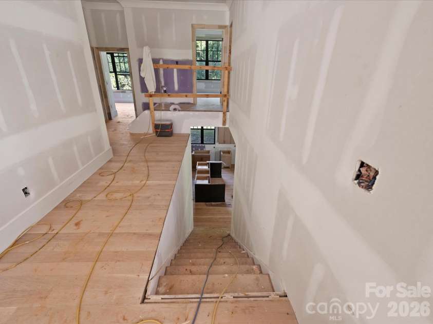 6509 Hazelton Drive, Charlotte, NC 28210.  MLS# CAR4431899, YatesRealty ID 56783. Staircase