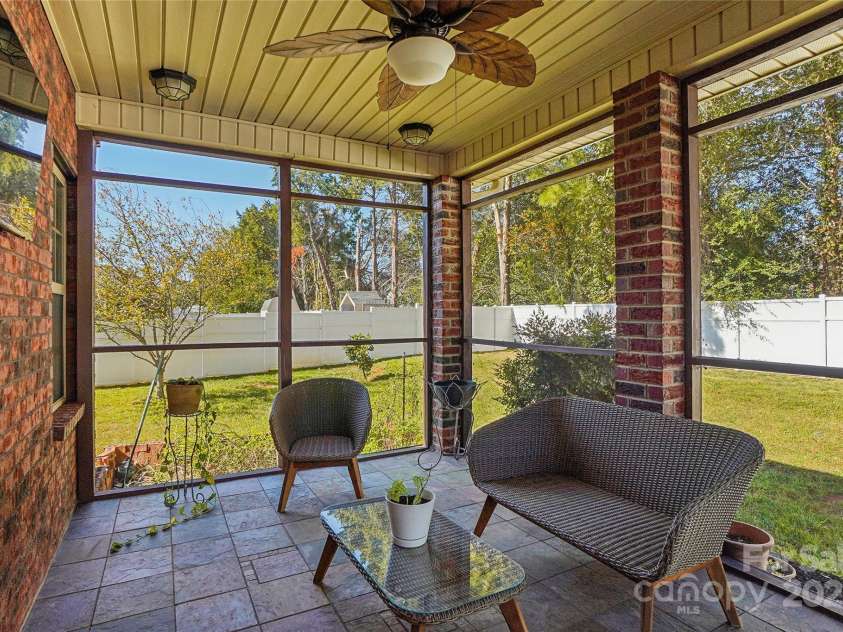 2943 Tallgrass Bluff, Rock Hill, SC 29732.  MLS# CAR4213089, YatesRealty ID 5679. Screened in porch to relax on
