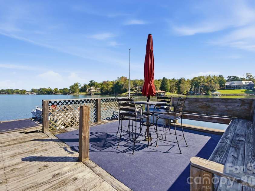 1669 Aragon Beach Road, Rock Hill, SC 29732.  MLS# CAR4429104, YatesRealty ID 56795. Lake side deck