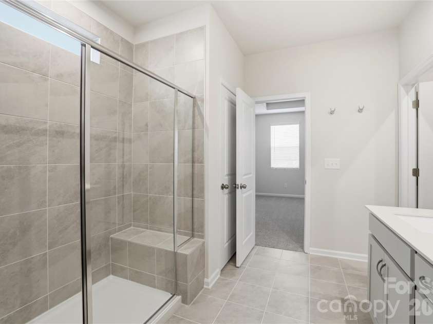 1460 Honey Trail, Monroe, NC 28110.  MLS# CAR4345051, YatesRealty ID 5680. Primary bath suite