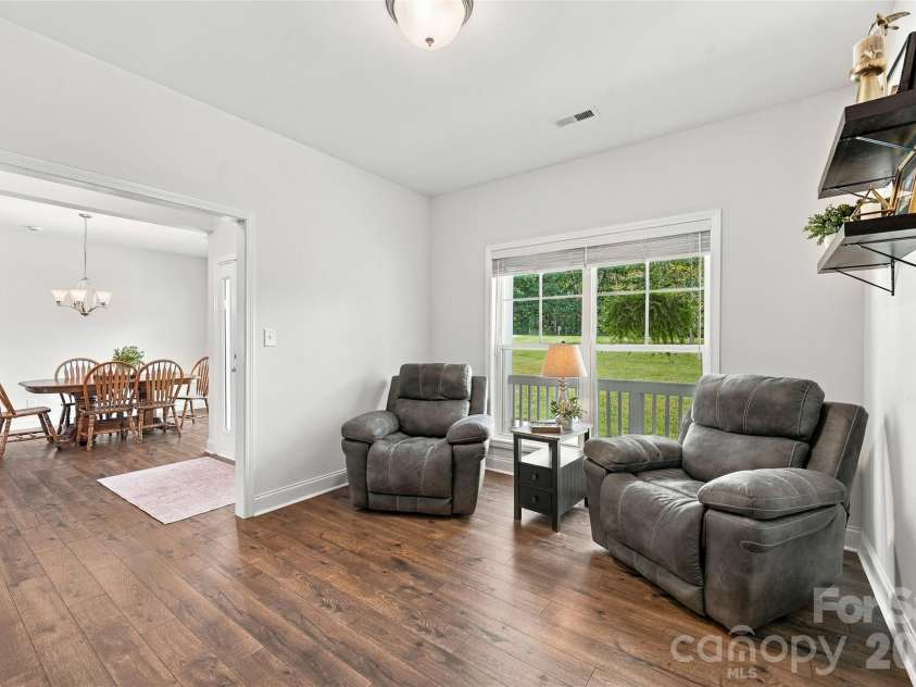 196 Treebark Road, Statesville, NC 28625.  MLS# CAR4429281, YatesRealty ID 56805. Front flex room or designated office space