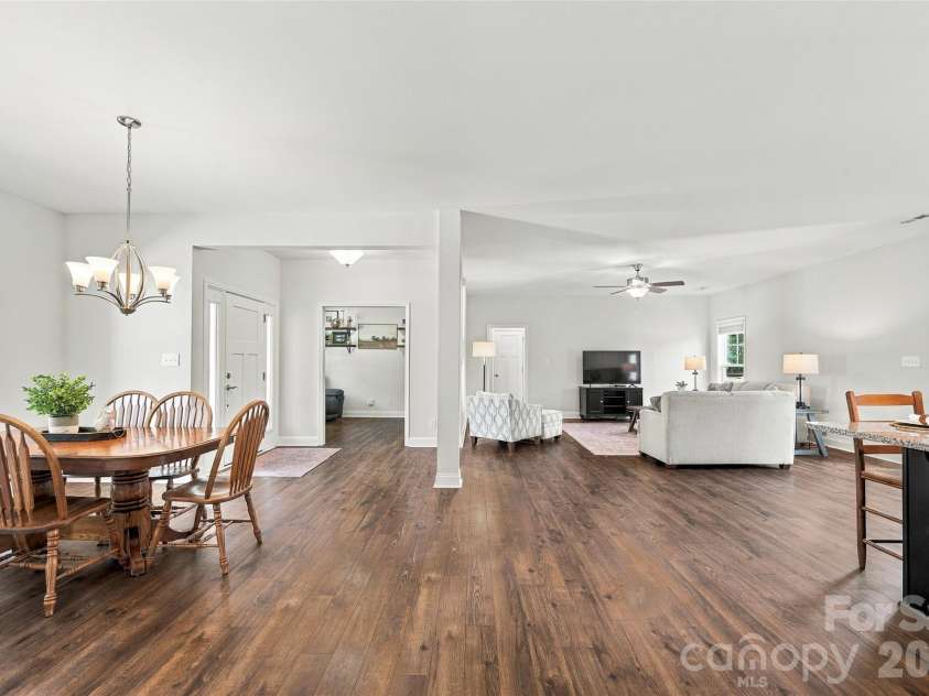 196 Treebark Road, Statesville, NC 28625.  MLS# CAR4429281, YatesRealty ID 56805. Open concept living space
